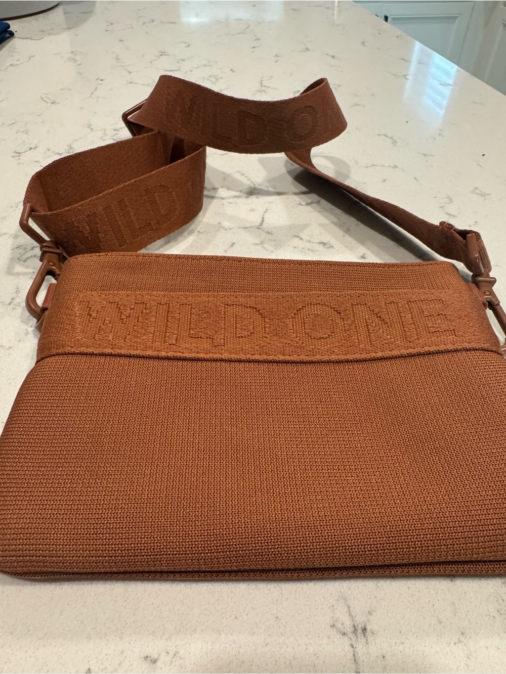 Wild One Cocoa Crossbody Dog Walking Bag